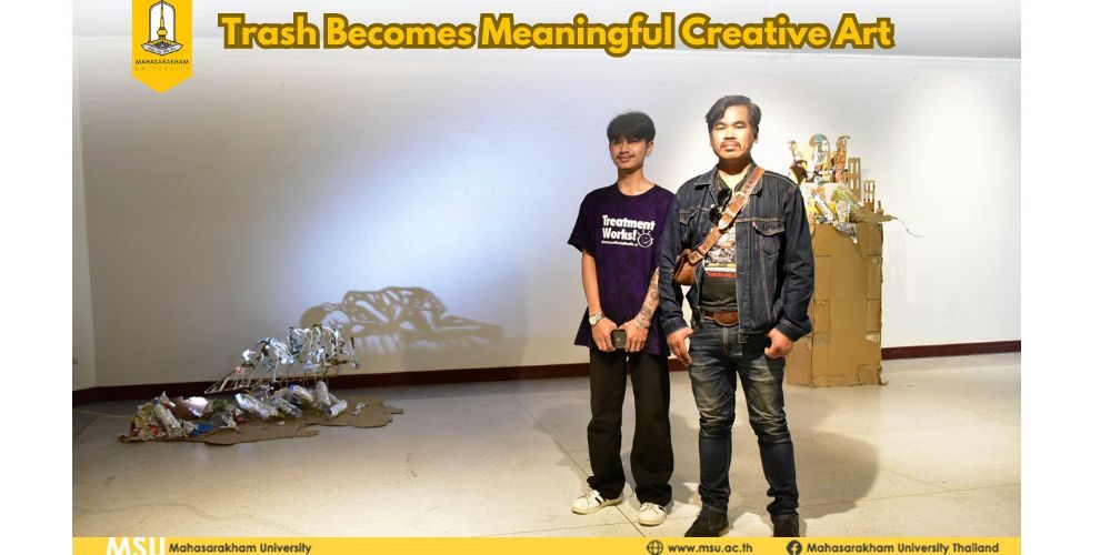 Trash Becomes Meaningful Creative Art