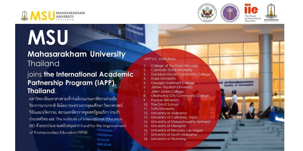 Mahasarakham University Strengthens Global Ties Through International Academic Partnership Program