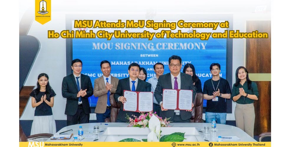MSU Attends MoU Signing Ceremony at Ho Chi Minh City University of Technology and Education